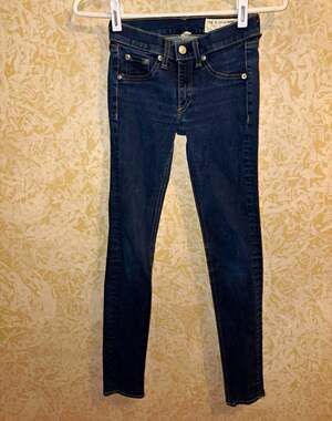 rag & bone/JEAN Women's Skinny Jeans Dark Wash Blue Mid Rise Size 23